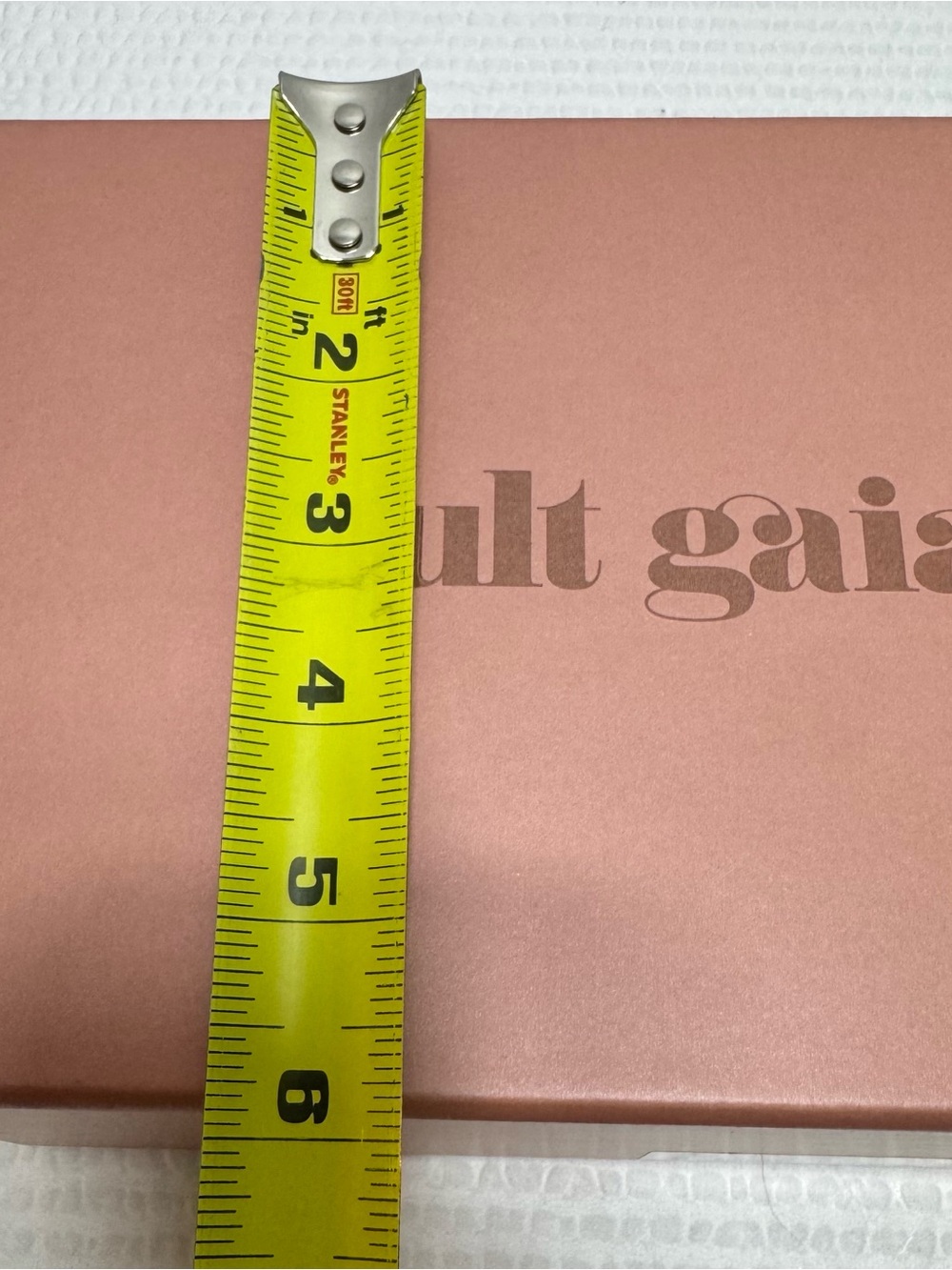 Cult Gaia Dusty Rose Box with Logo EMPTY BOX 9 x 6 - Picture 8 of 8